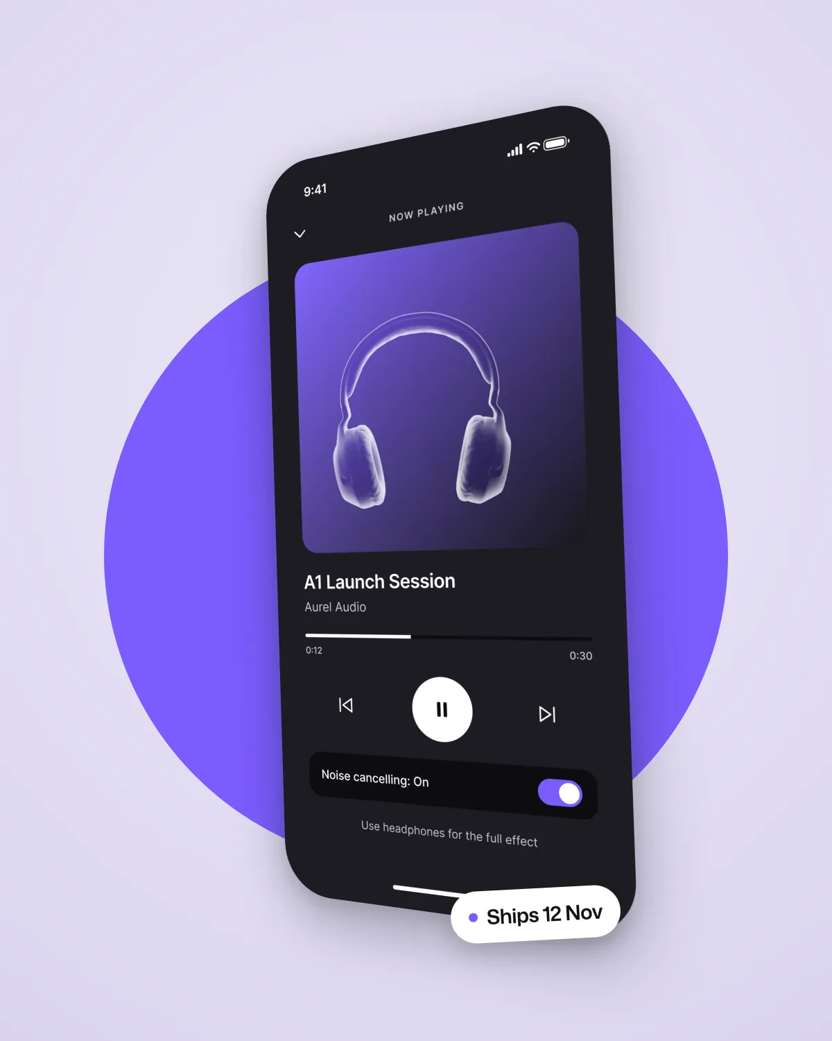 Audio brand, detail 1