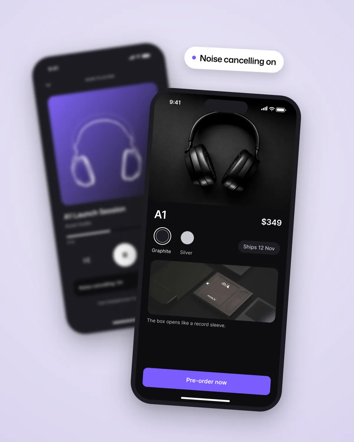 Audio brand, detail 2