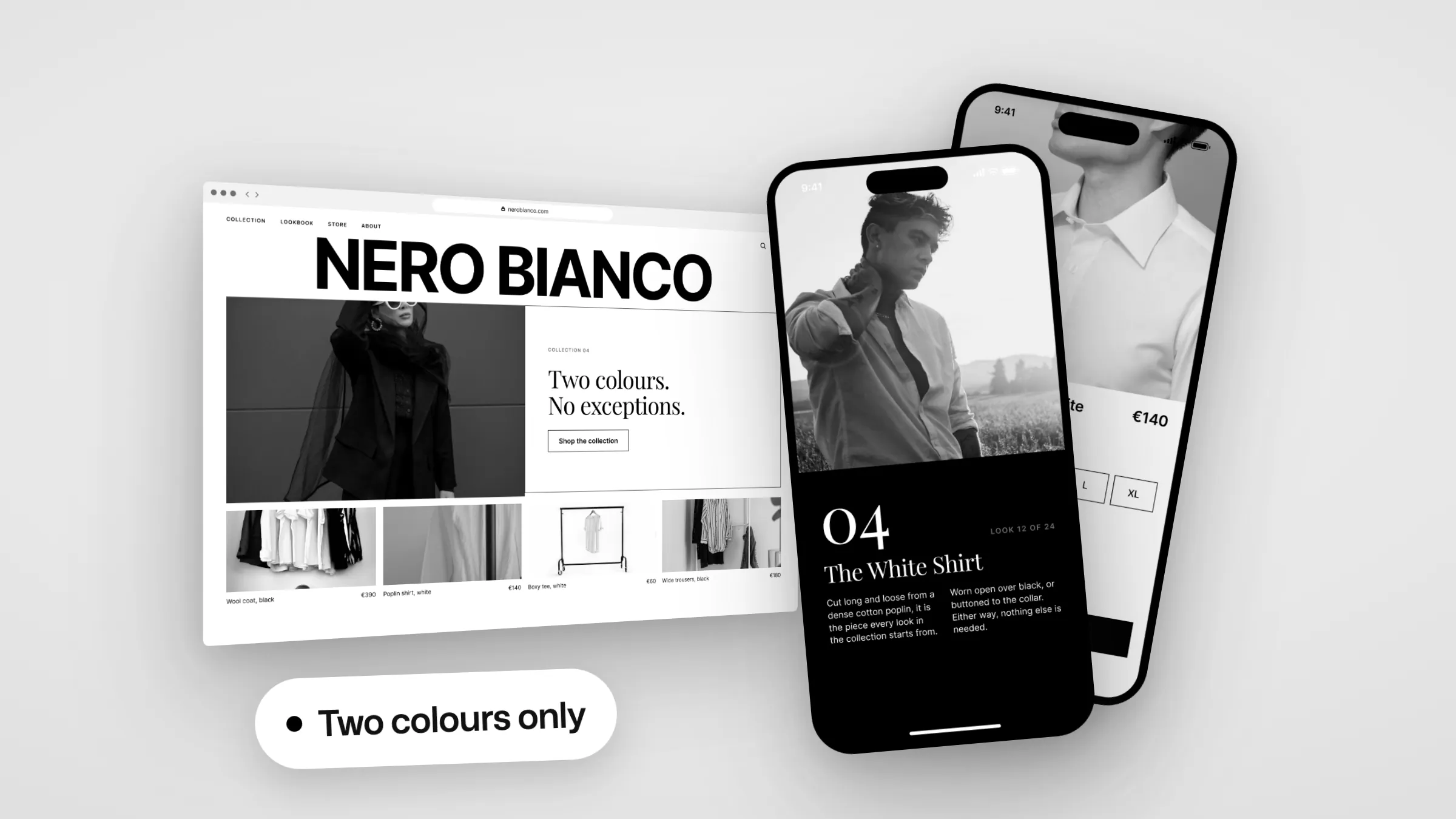 Fashion label project by Enthros