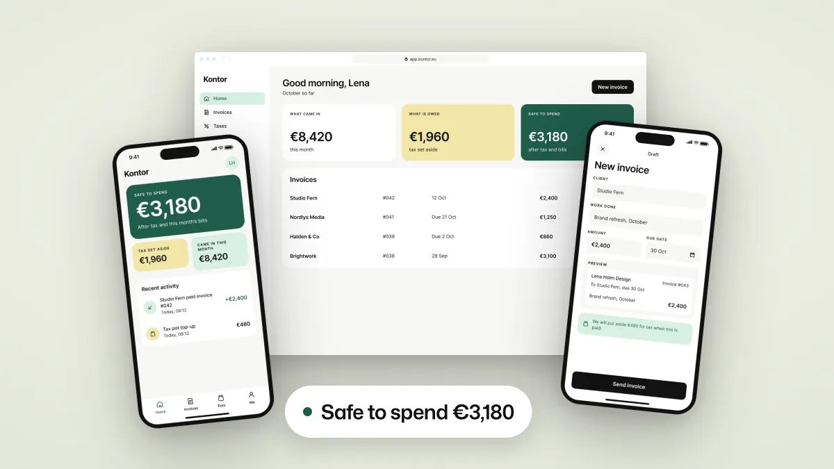 Fintech startup: Banking for freelancers, without the fine print