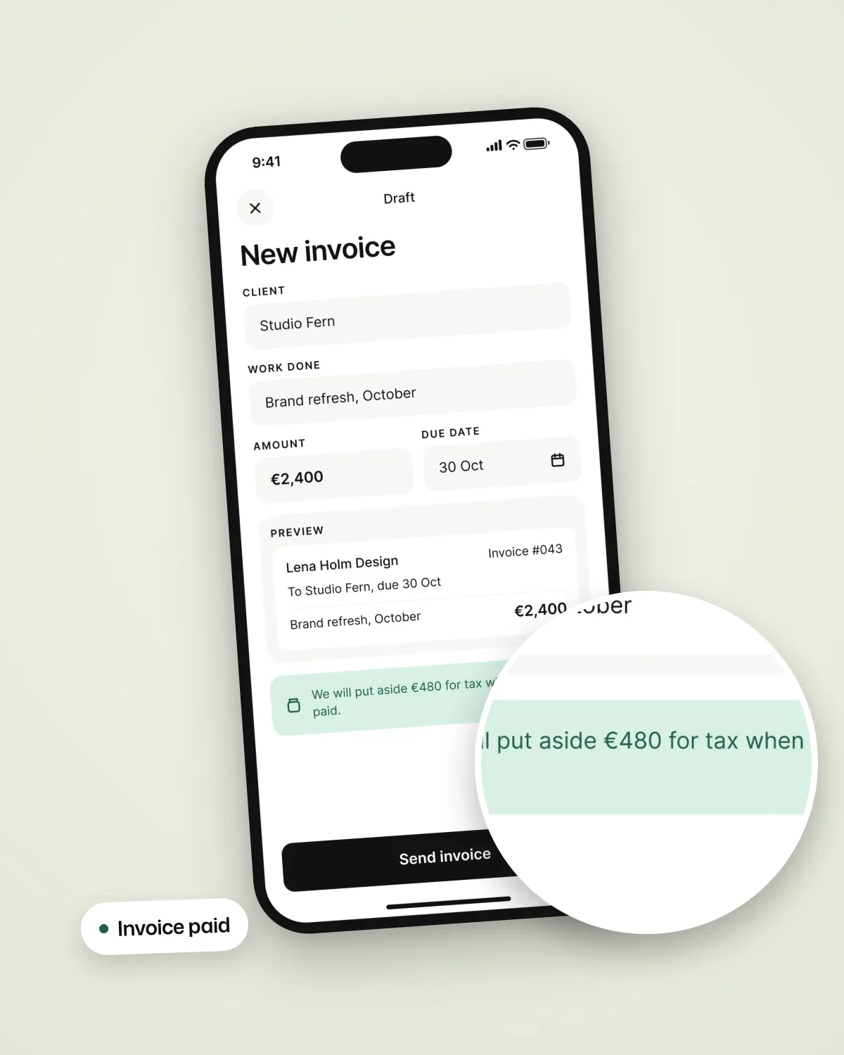 Fintech startup, detail 2