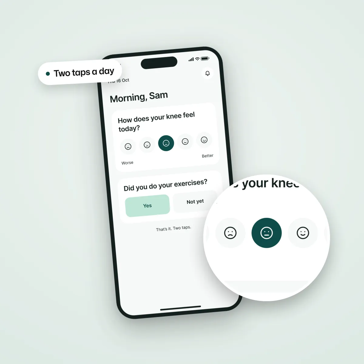 Digital health company: A health app people open because they want to